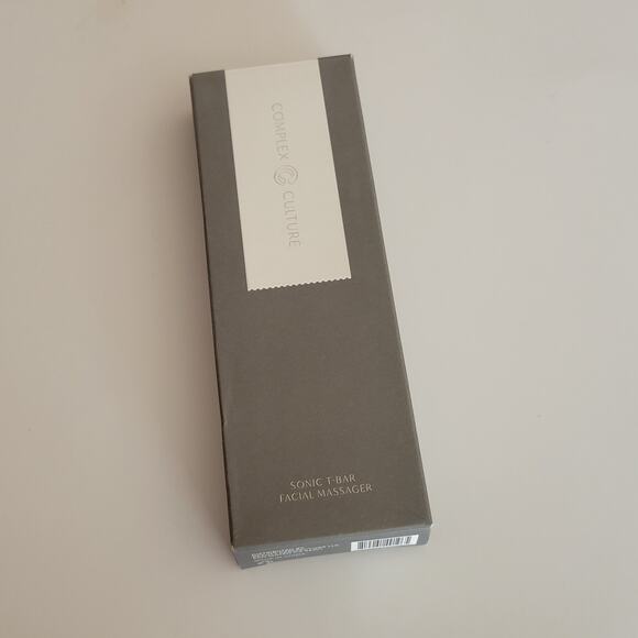 Complex Culture Sonic T-Bar Facial Massager for Puffiness, Tension, Contour New - Picture 1 of 11